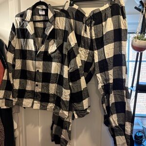 Flannel Pajama Set
